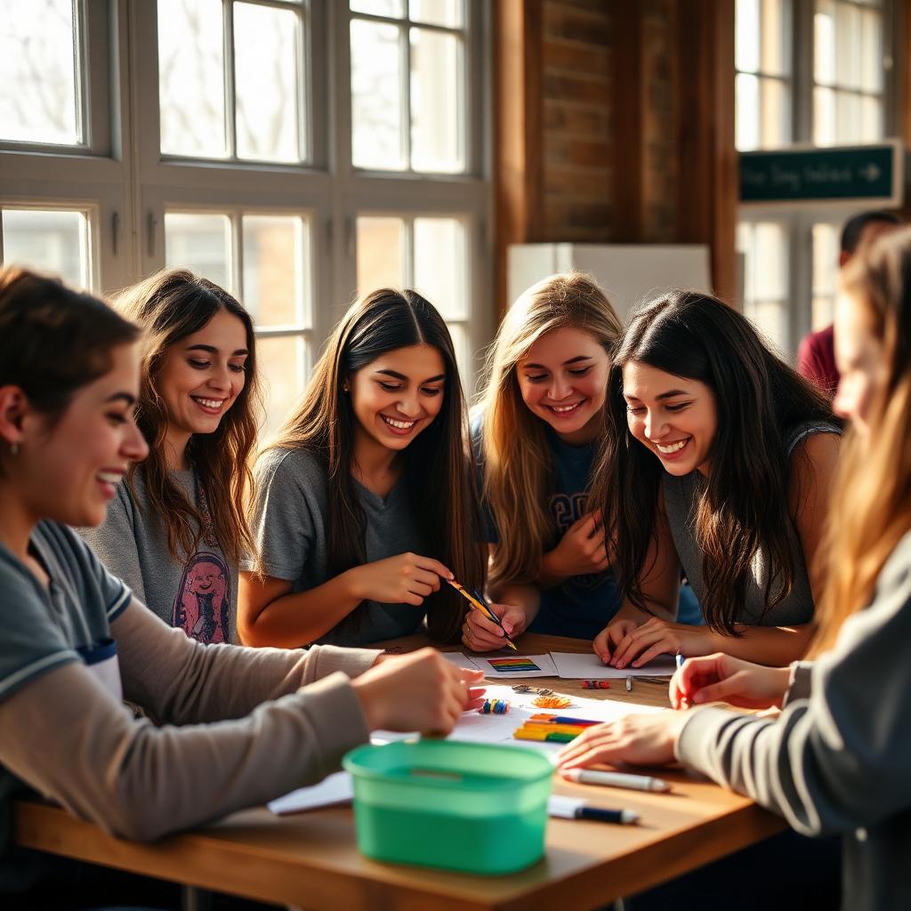 Reaching young people first.